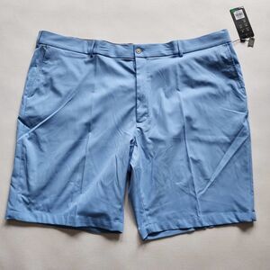 NEW Walter Hagen Perfect 11 Performance B&T Golf Shorts Blue Mens size‎ 52 x 10